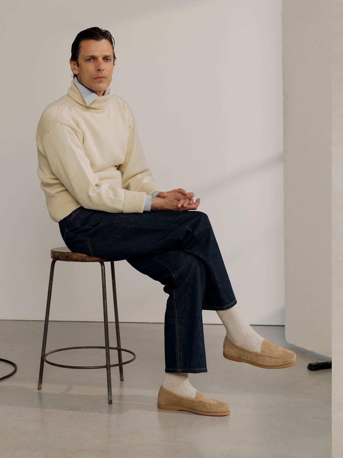 The Venetian Loafer - Zandkleurig suède