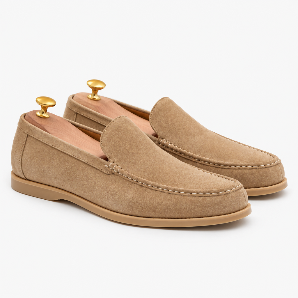 The Venetian Loafer - Zandkleurig suède