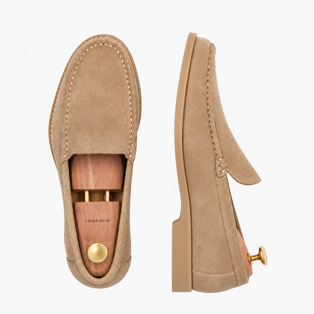 The Venetian Loafer - Zandkleurig suède