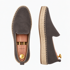 The Espadrille - Lichtgrijs suède