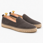 The Espadrille - Lichtgrijs suède