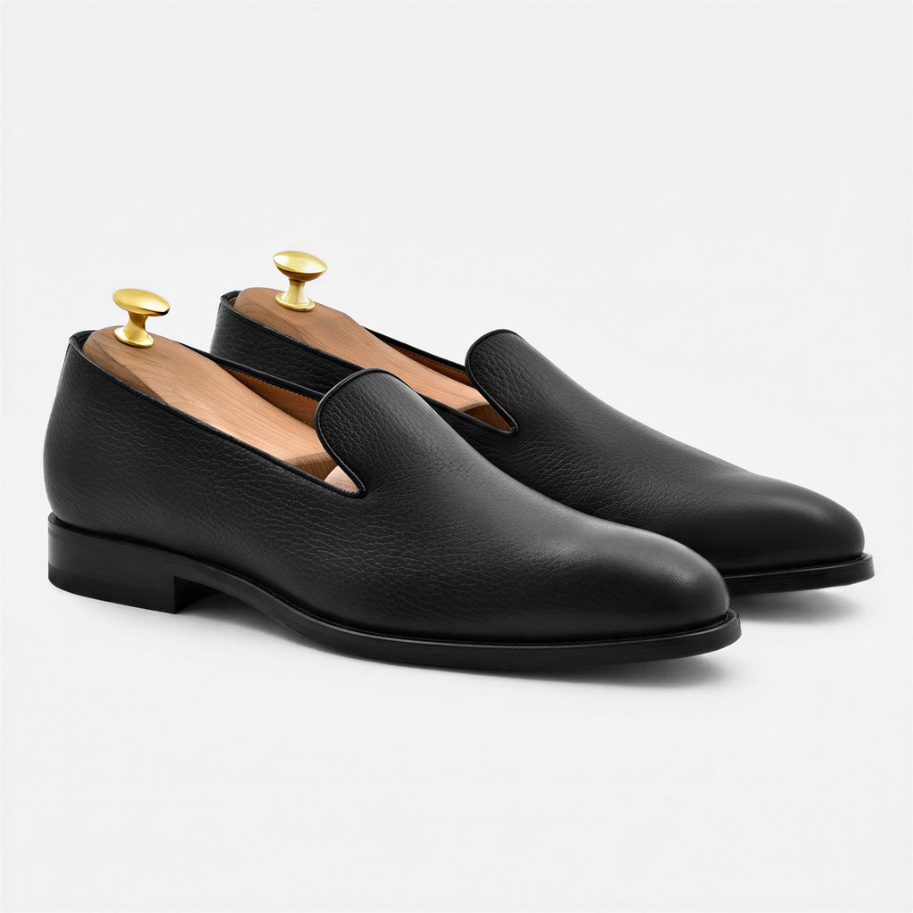Langford wholecut loafers generfd leer voor heren