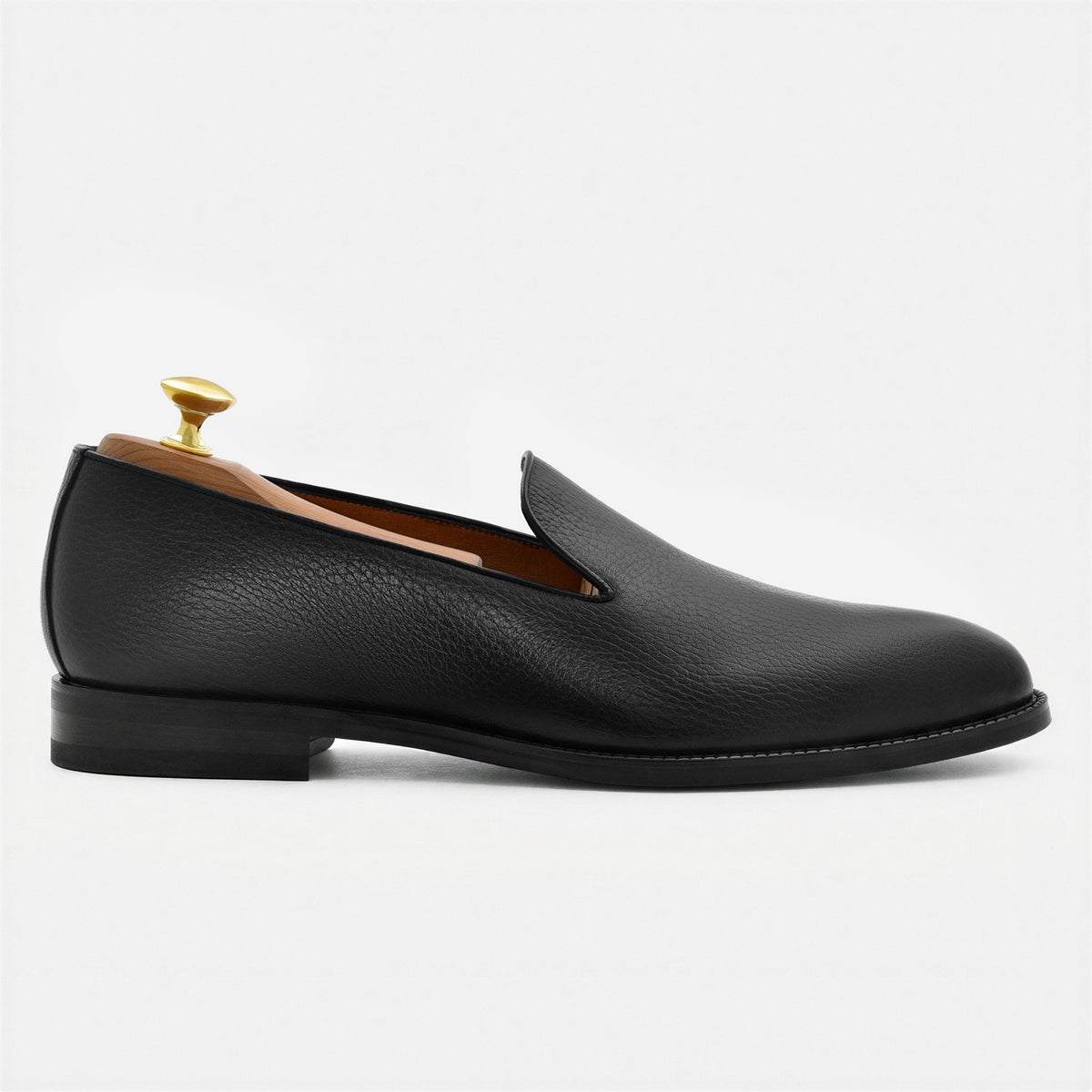 Langford wholecut loafers generfd leer voor heren