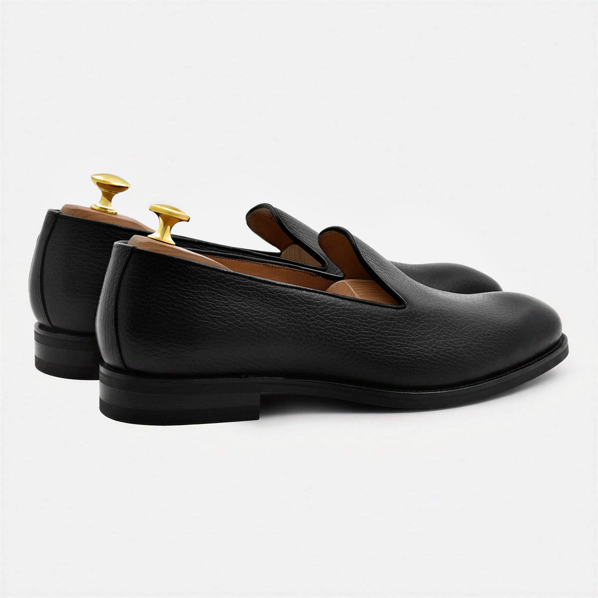 Langford wholecut loafers generfd leer voor heren