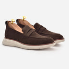 Hudson loafers suède voor heren