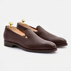 Langford wholecut loafers generfd leer voor heren