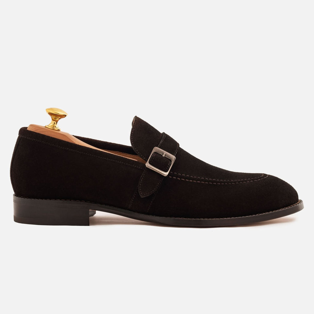 Archie Belted Loafers voor heren – waterafstotend suède