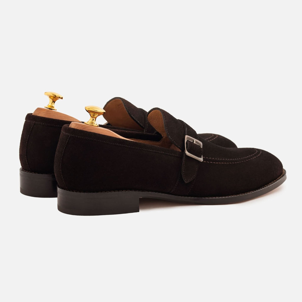 Archie Belted Loafers voor heren – waterafstotend suède