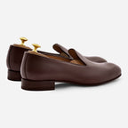 Langford wholecut loafers generfd leer voor heren