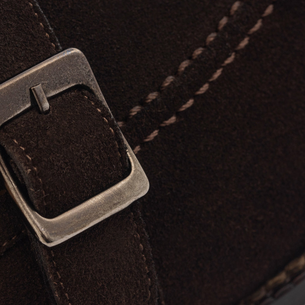 Archie Belted Loafers voor heren – waterafstotend suède