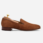 Langford Wholecut Suède Loafers voor heren