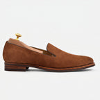 Langford Wholecut Suède Loafers voor heren