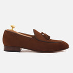 Perry Belgian Loafers voor heren in waterafstotend suède