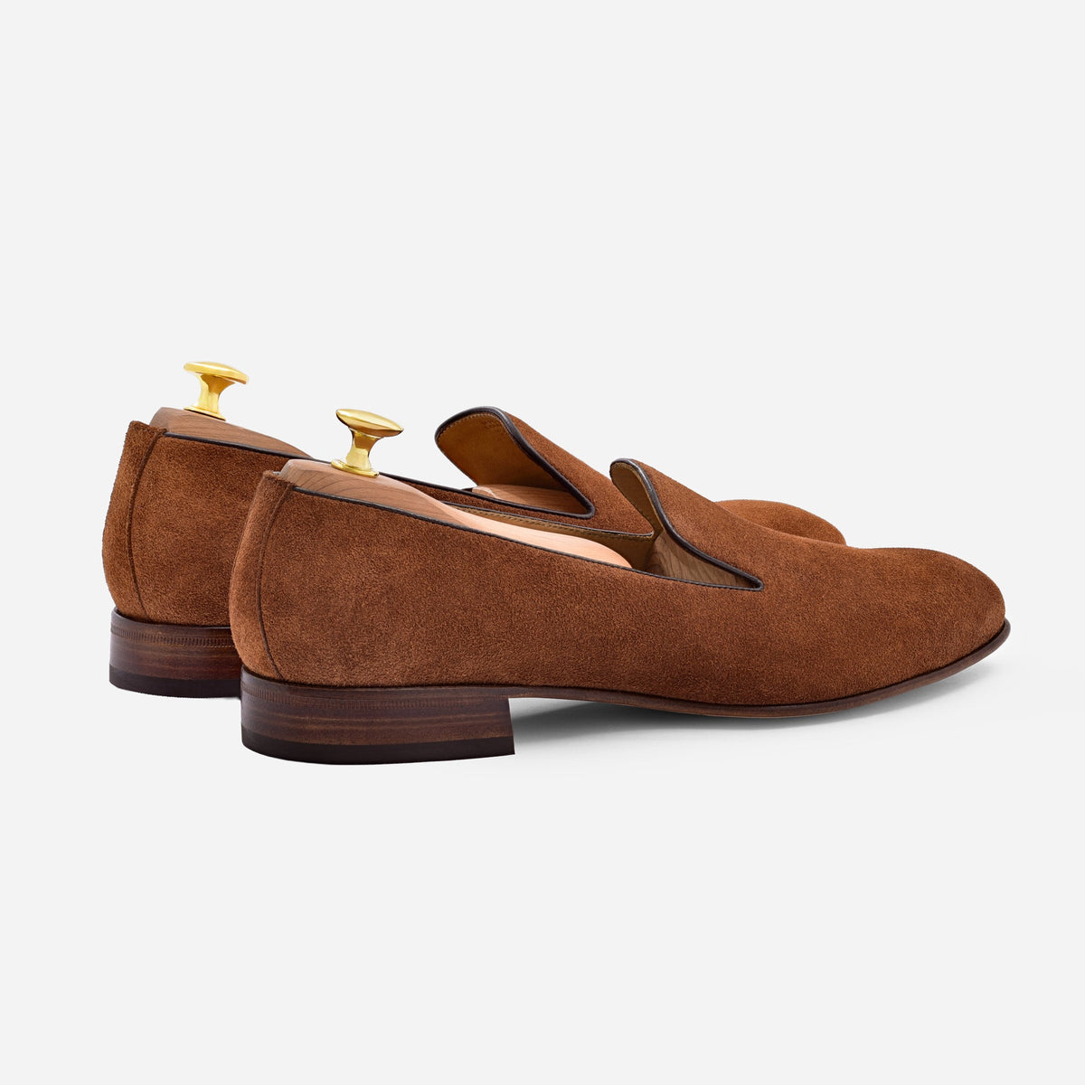 Langford Wholecut Suède Loafers voor heren