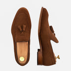 Bernard Tassel Loafers suède voor heren