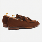 Perry Belgian Loafers voor heren in waterafstotend suède