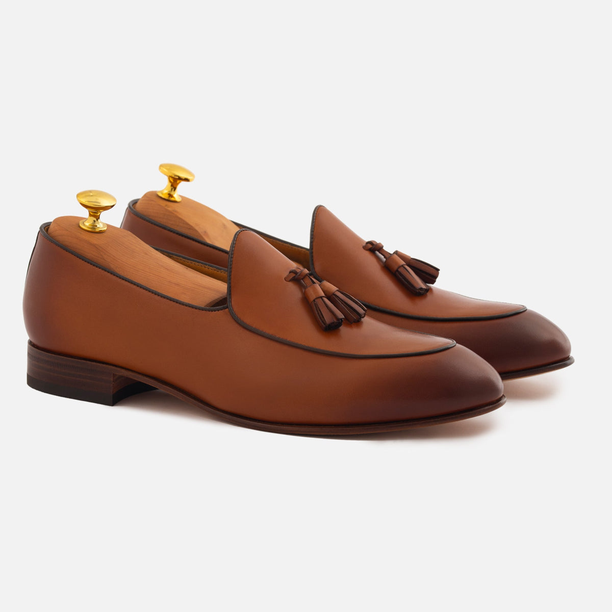 Perry Belgian Loafer voor heren in premium volnerf leer